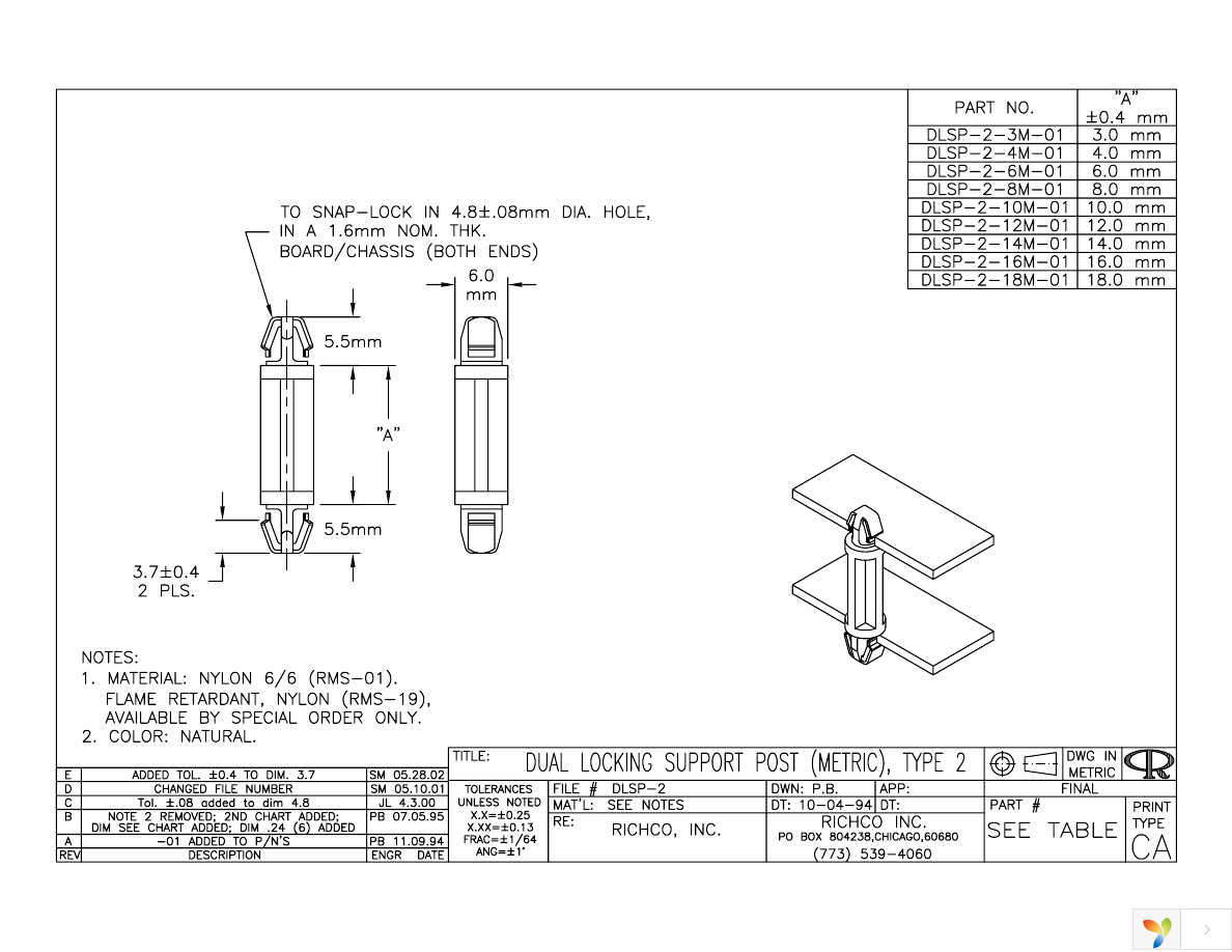 DLSP-2-12M-01 Page 1