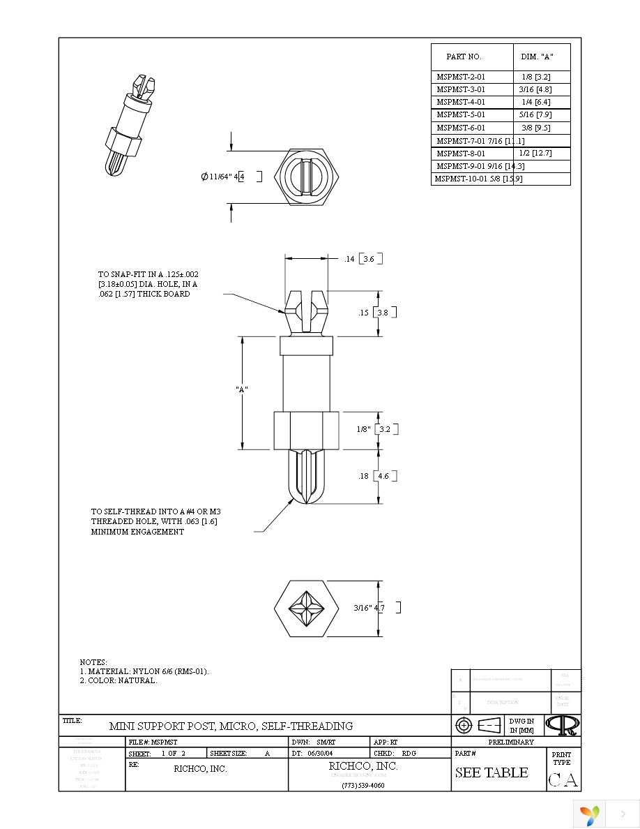 MSPMST-4-01 Page 1