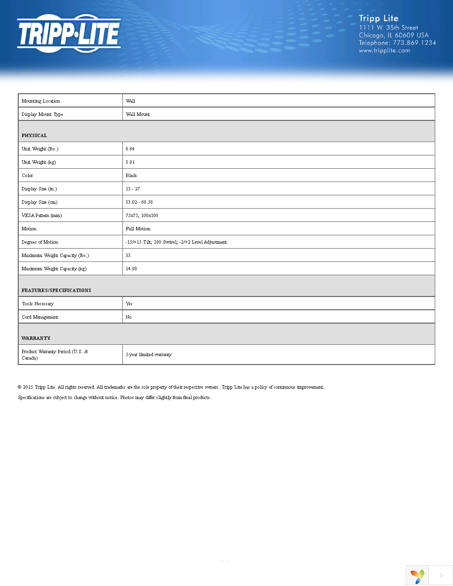 DWM1323SP Page 2