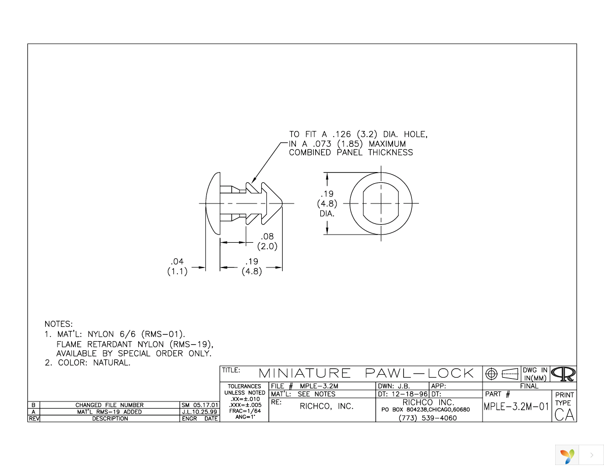 MPLE-3.2M-01 Page 1