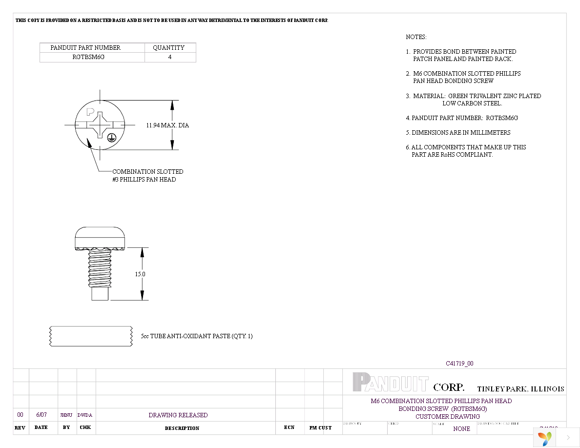 RGTBSM6G Page 1