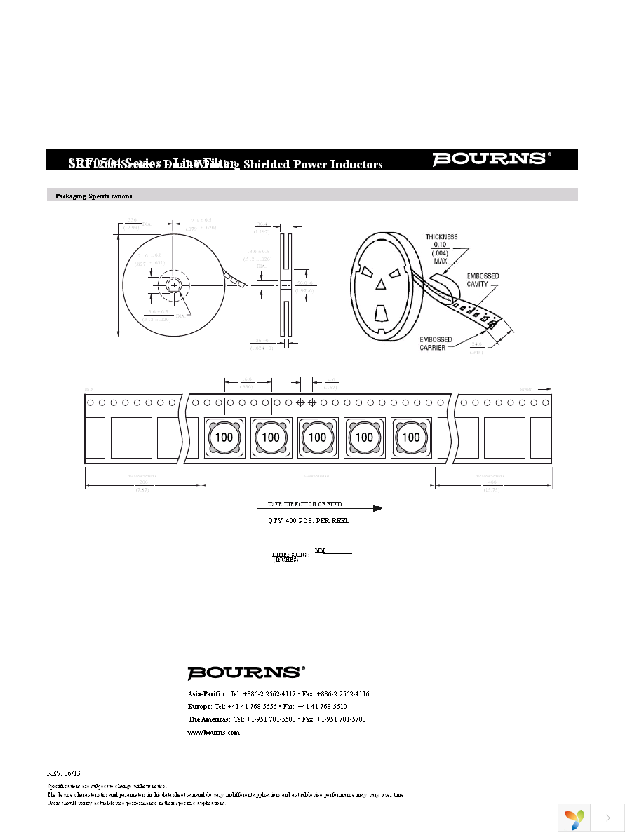 SRF1260-4R7Y Page 2