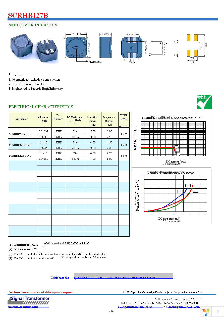 SCRHB127B-1022 Page 1