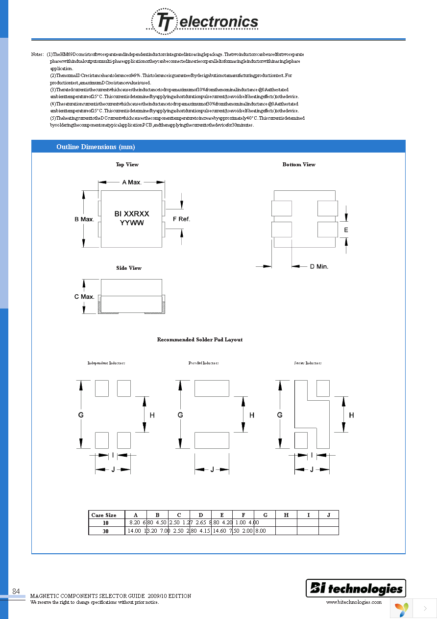 HM69D-10R10LFTR13 Page 2