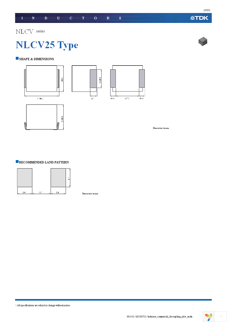 NLCV32T-101K-PF Page 5