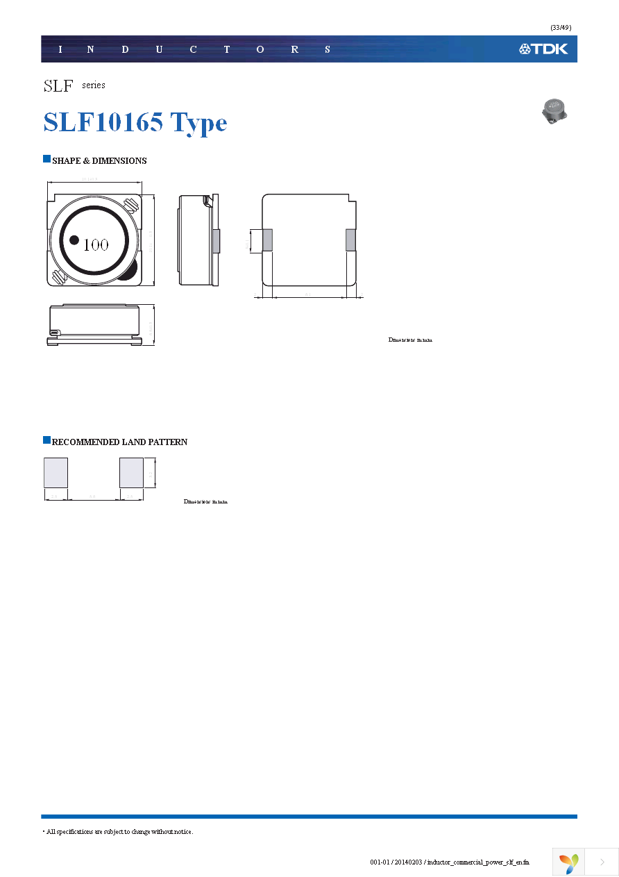 SLF6028T-6R8M1R5-PF Page 33