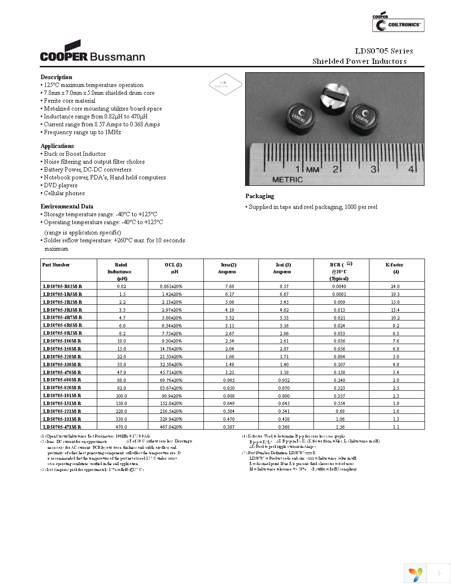 LDS0705-470M-R Page 1