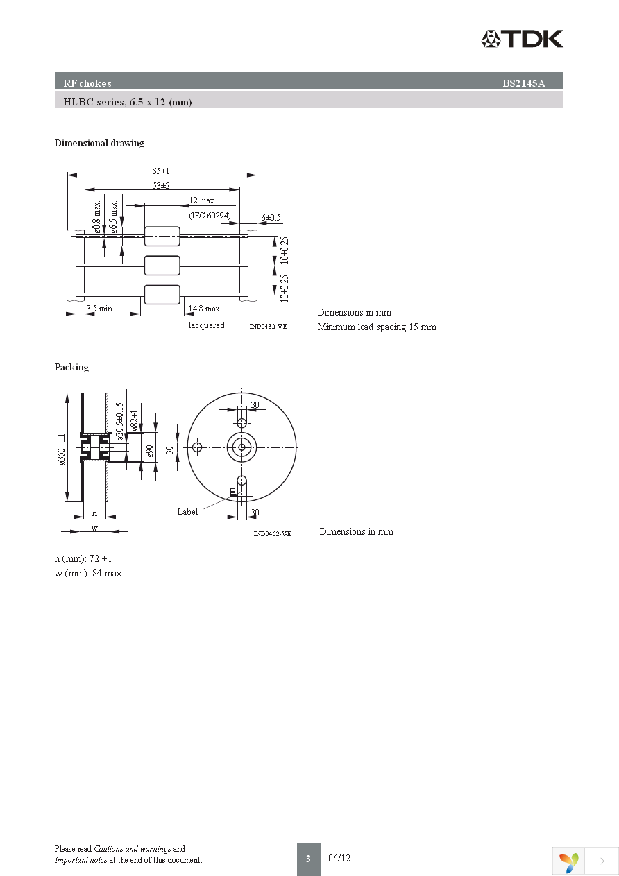 B82145A1474J Page 3