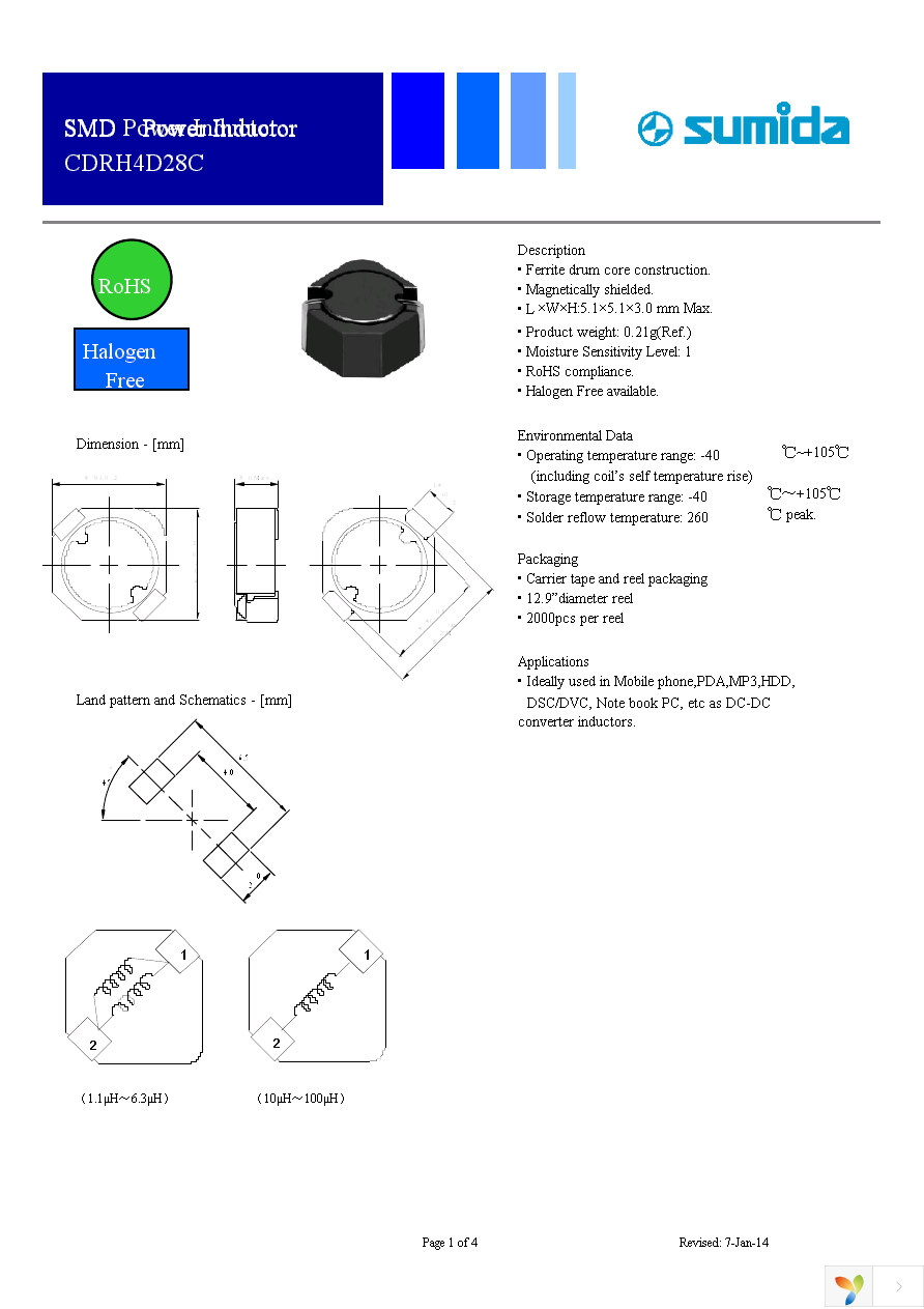 CDRH4D28CNP-1R1PC Page 1