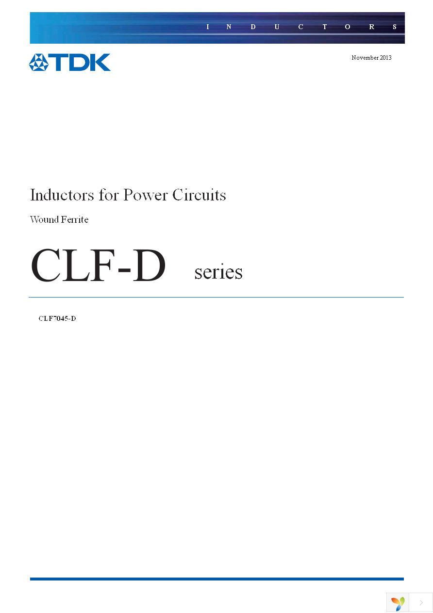 CLF7045T-100M-D Page 1
