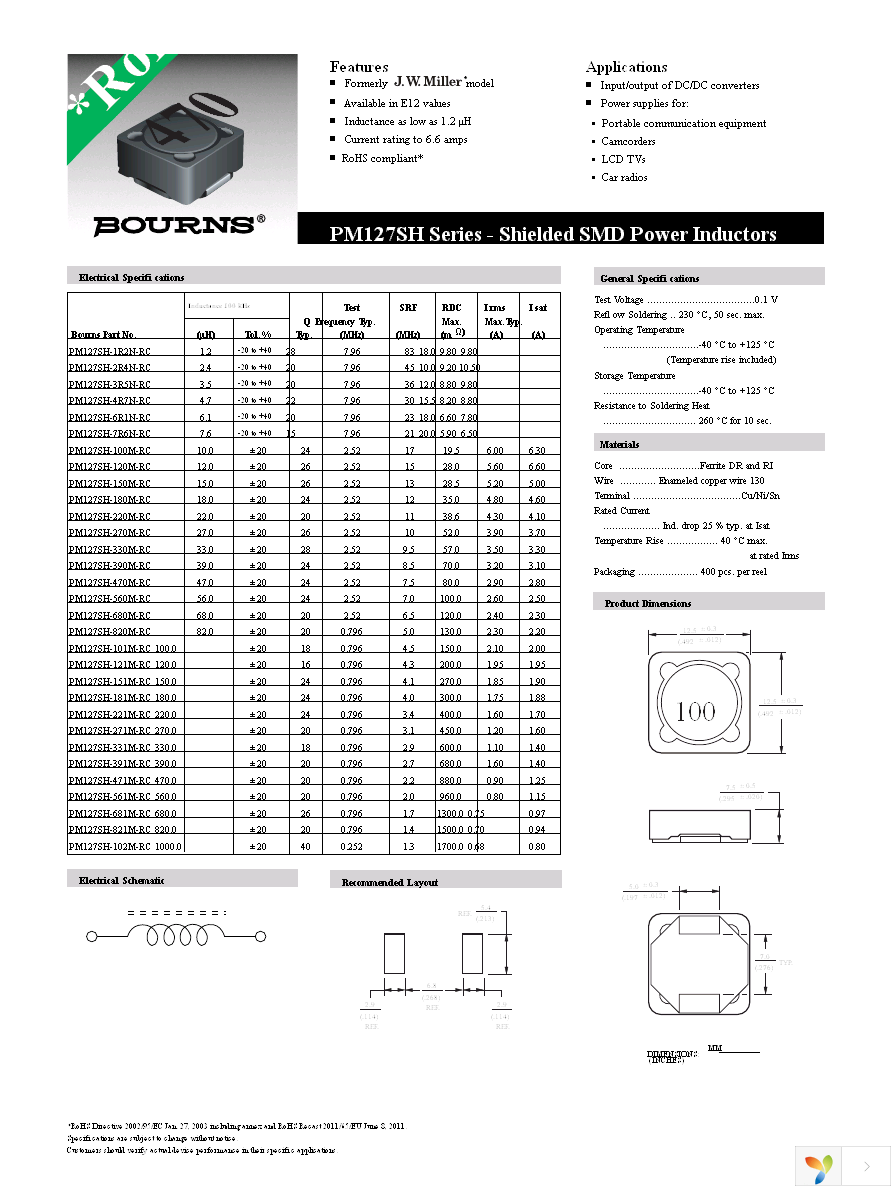 PM127SH-330M-RC Page 1