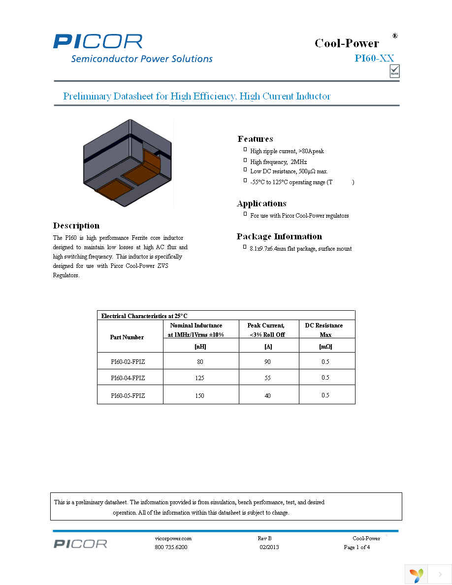 PI60-05-FPIZ Page 1