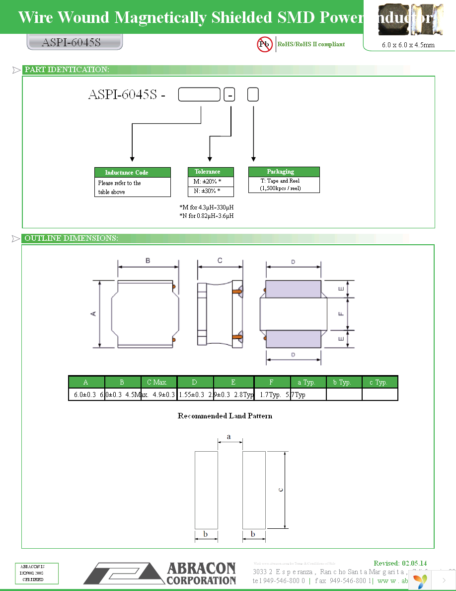 ASPI-6045S-221M-T Page 3