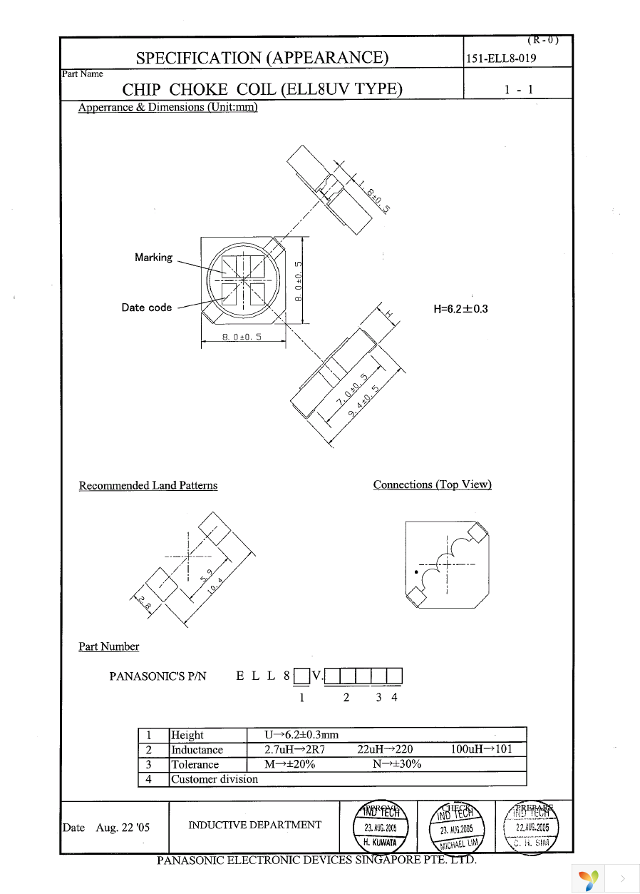 ELL-8UV221M Page 4