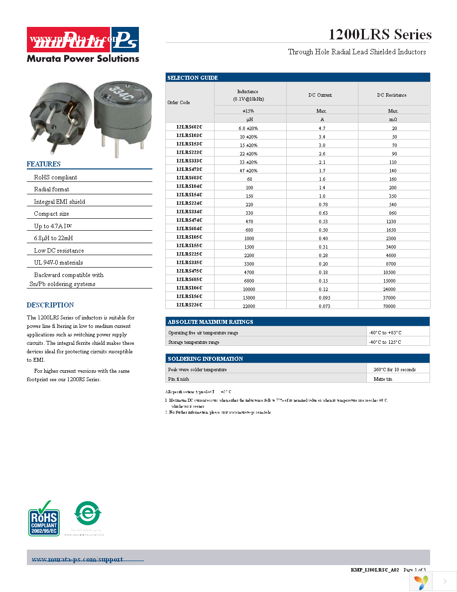 12LRS105C Page 1