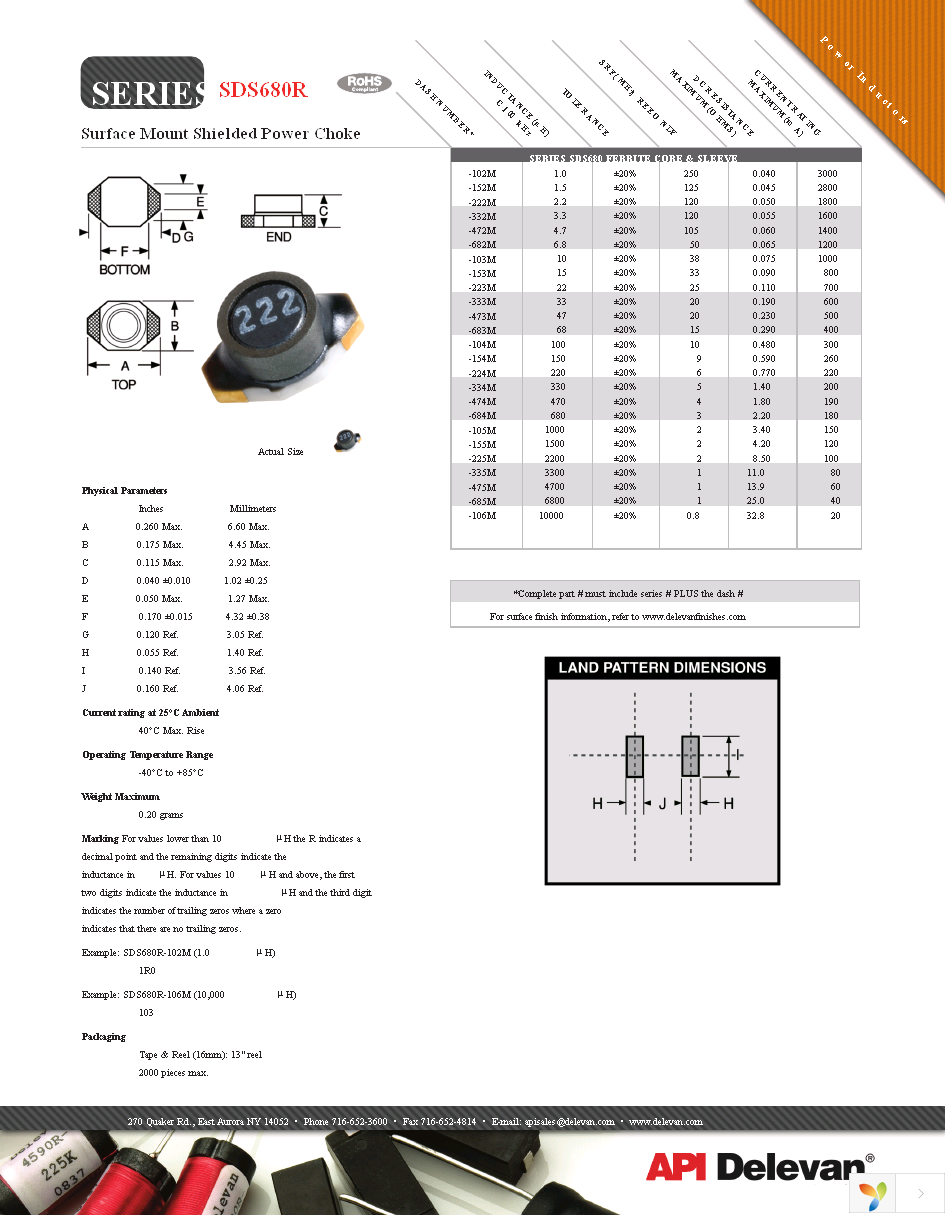 SDS680R-103M Page 1