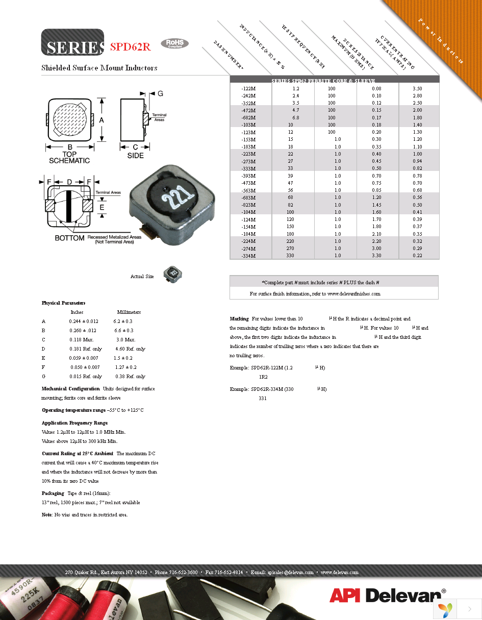 SPD62R-223M Page 1