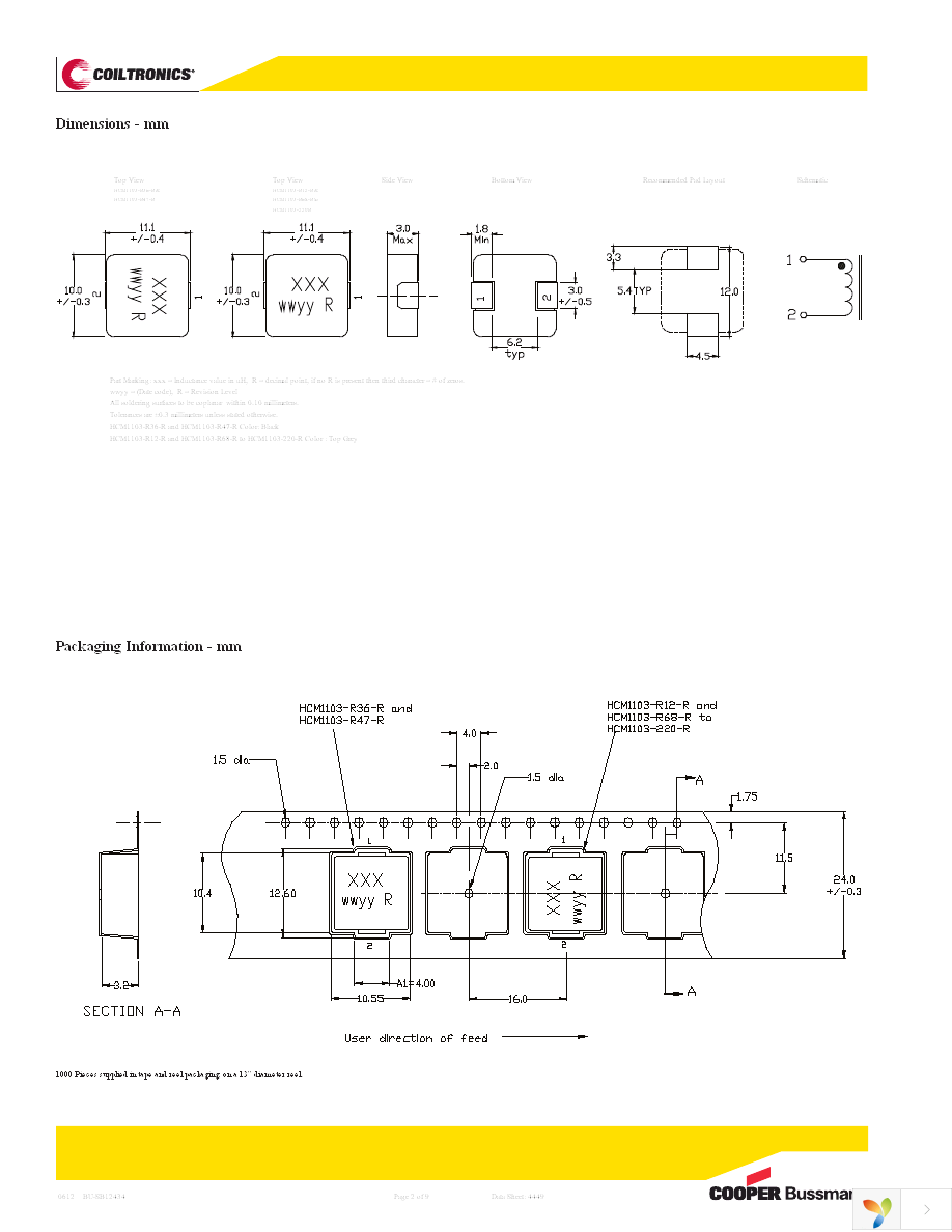 HCM1103-3R3-R Page 2