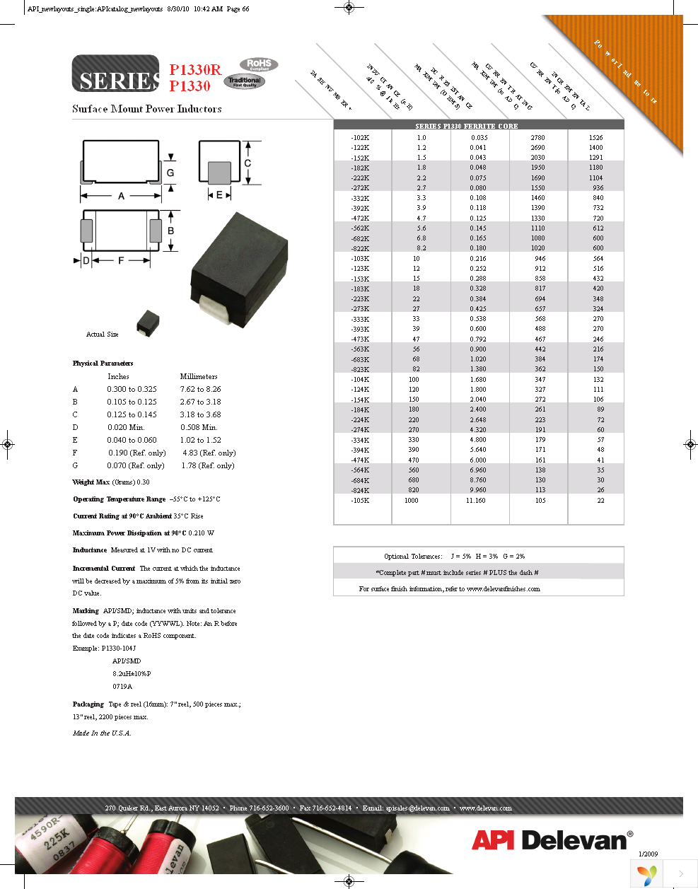 P1330R-102K Page 1