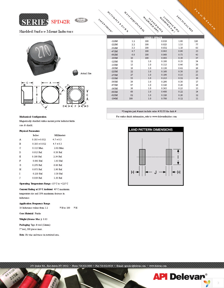 SPD42R-103M Page 1