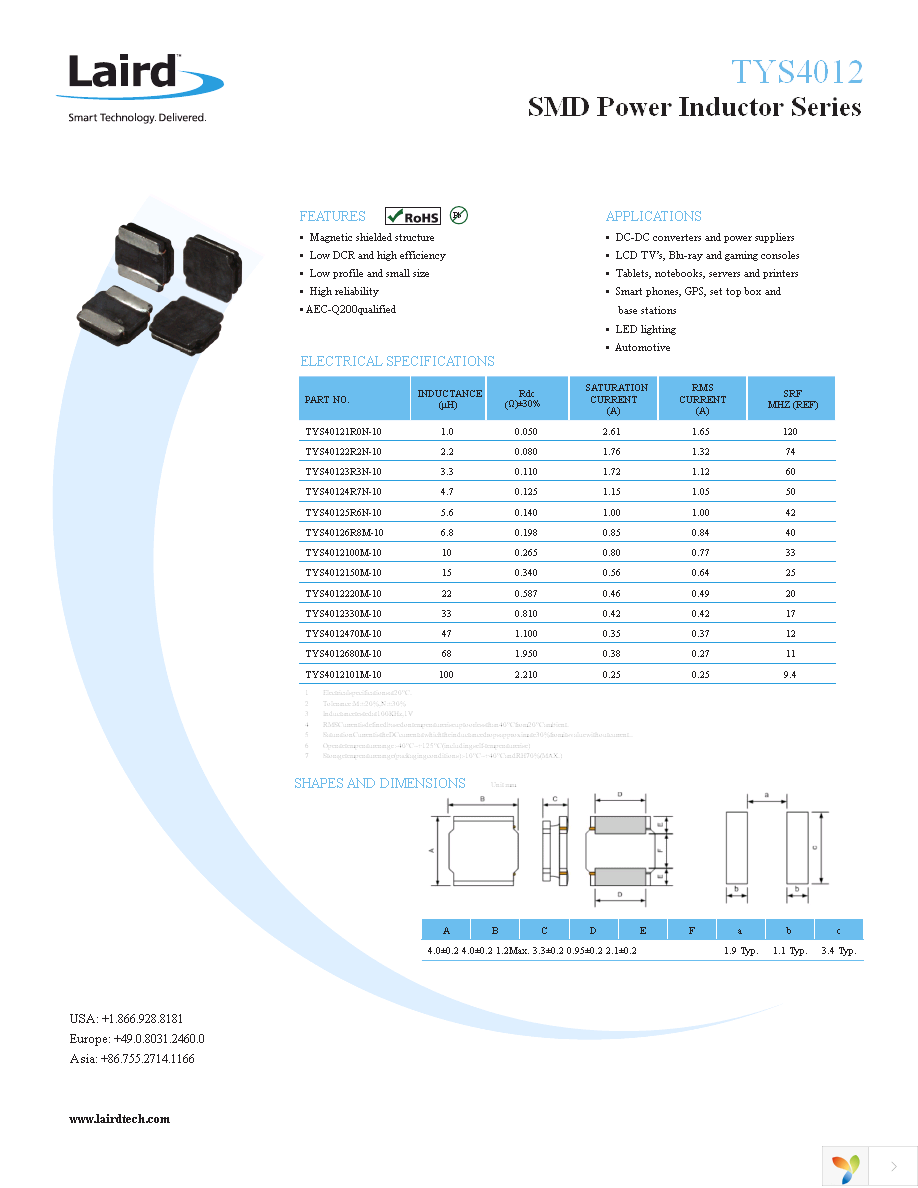 TYS4012100M-10 Page 1