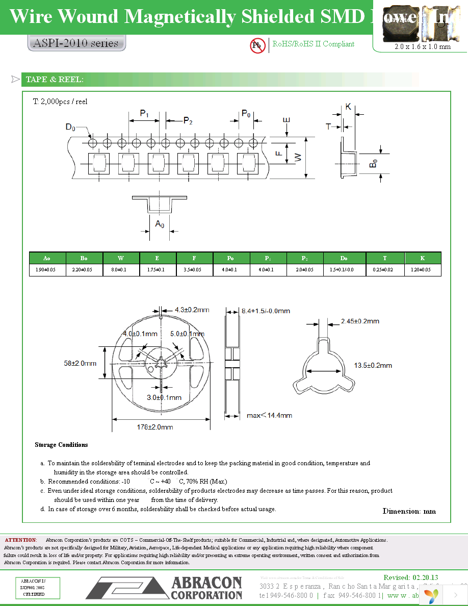 ASPI-2010-6R8M-T Page 4