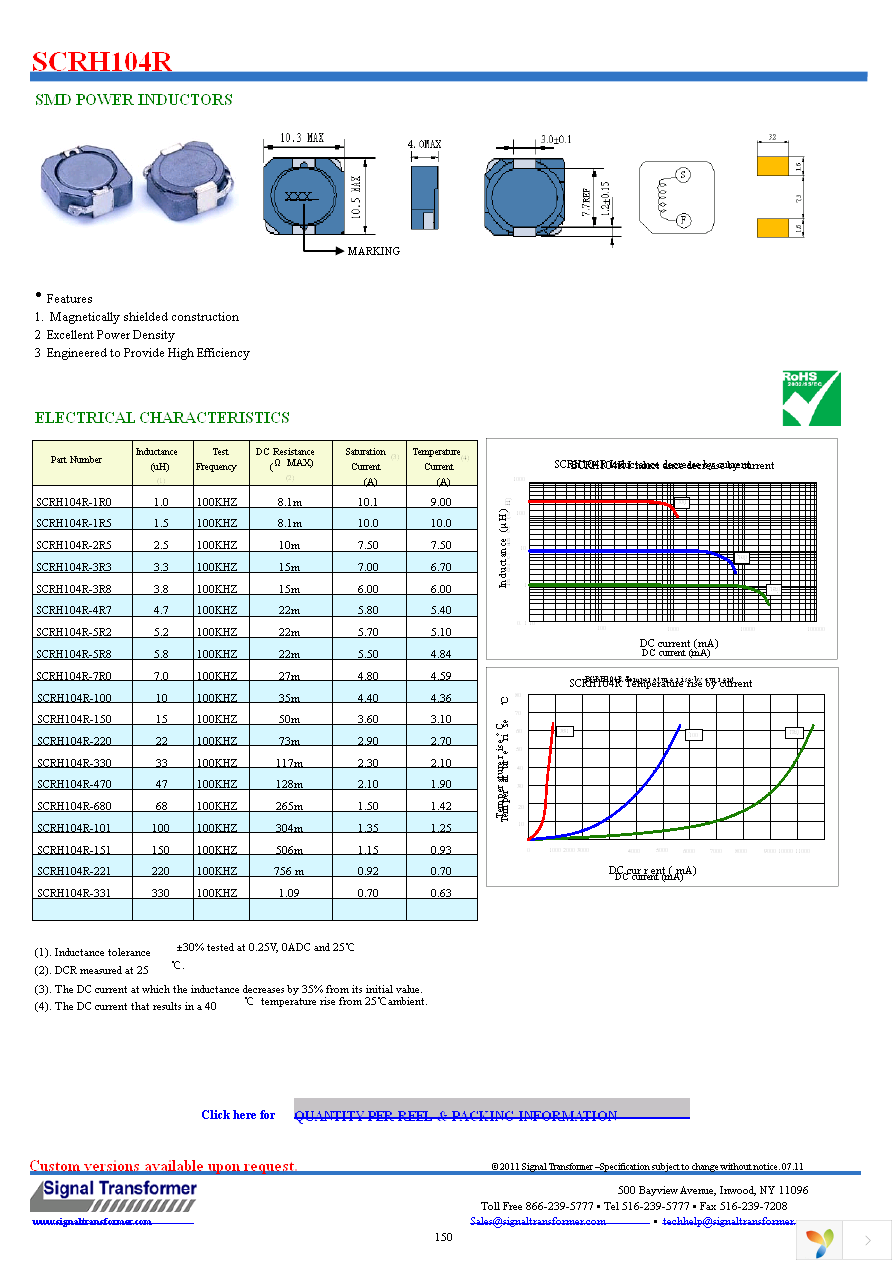 SCRH104R-100 Page 1