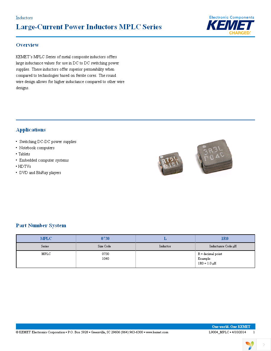 MPLC0730L2R2 Page 1