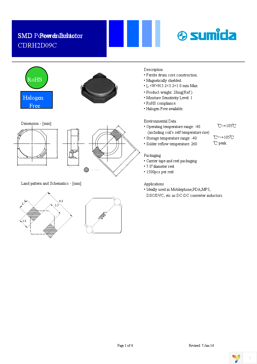 CDRH2D09CNP-150NC Page 1