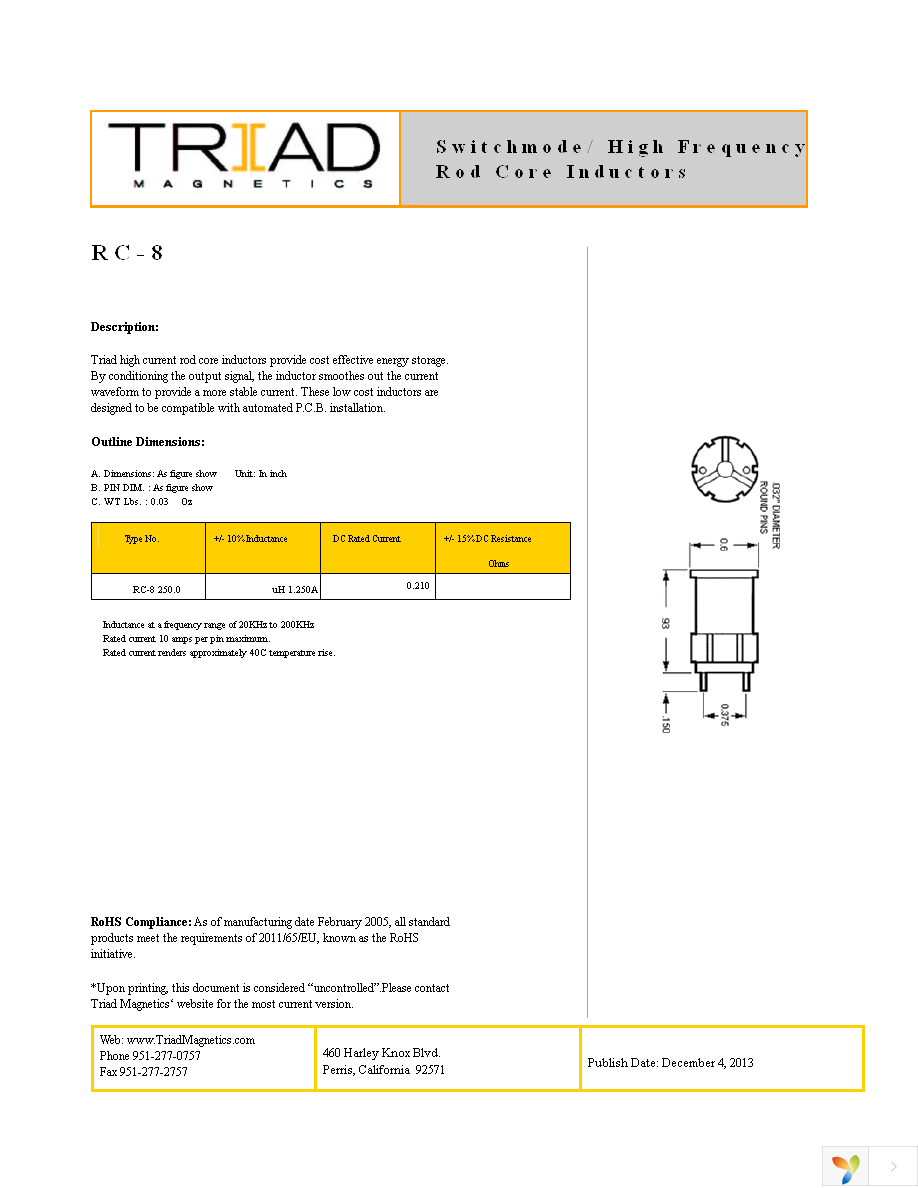 RC-8 Page 1