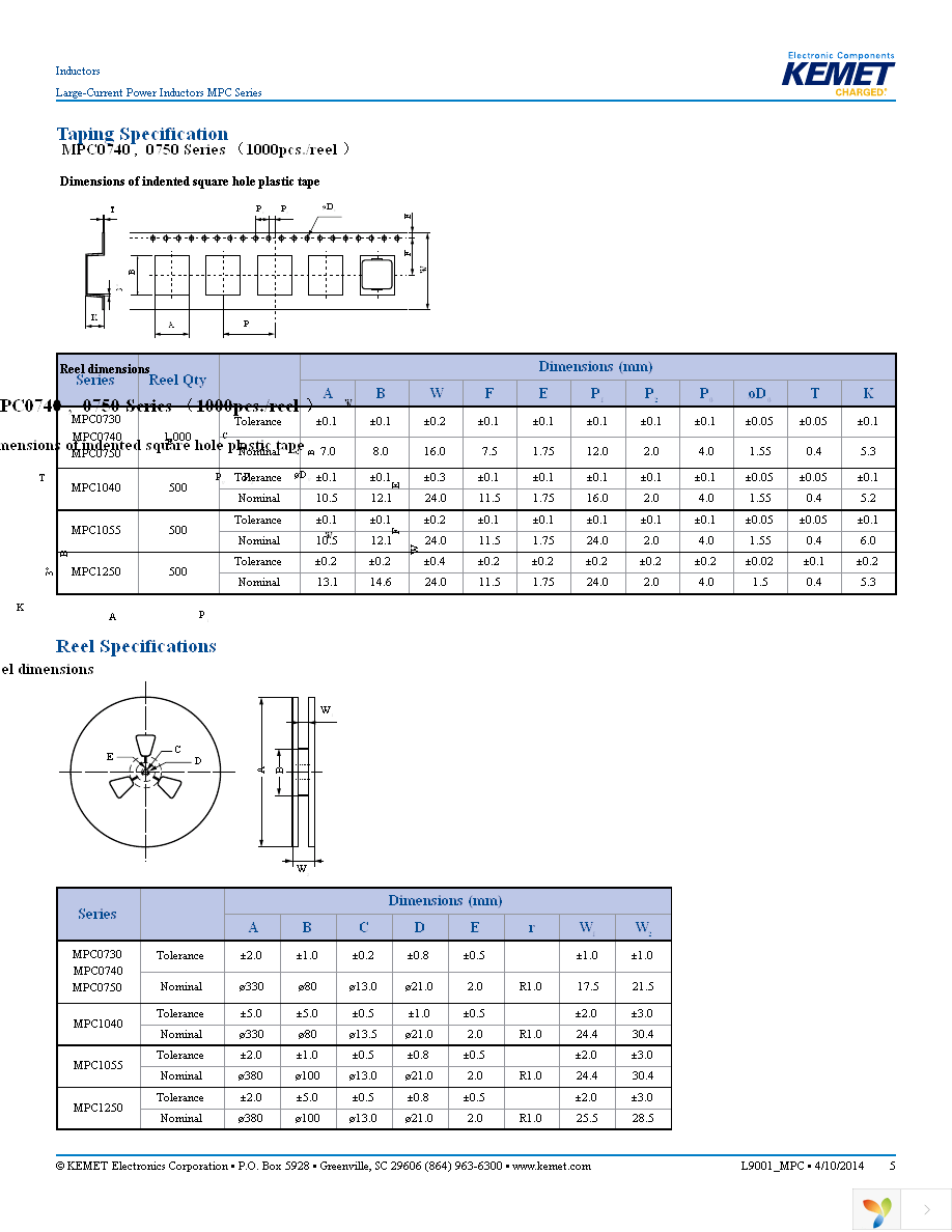 MPC0740LR42C Page 5