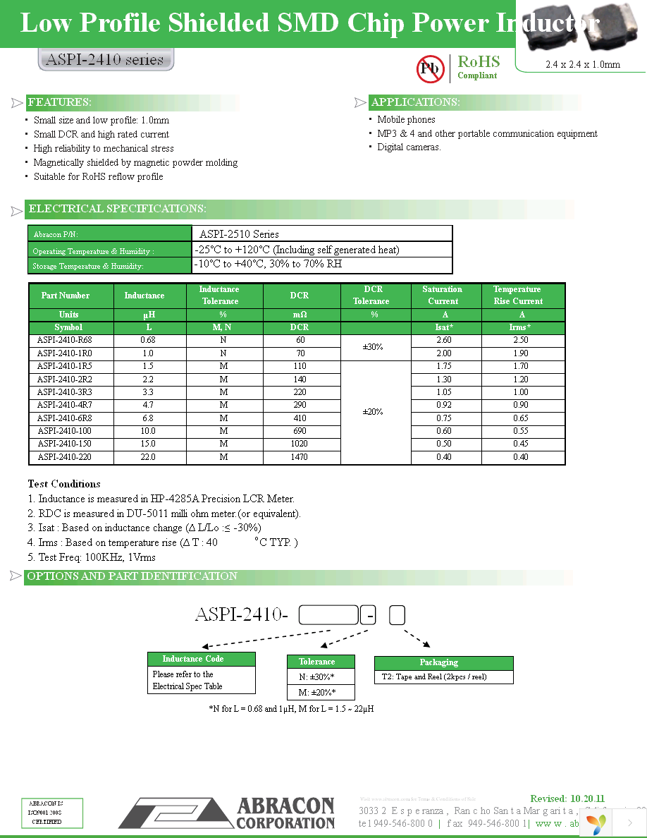 ASPI-2410-100M-T2 Page 1