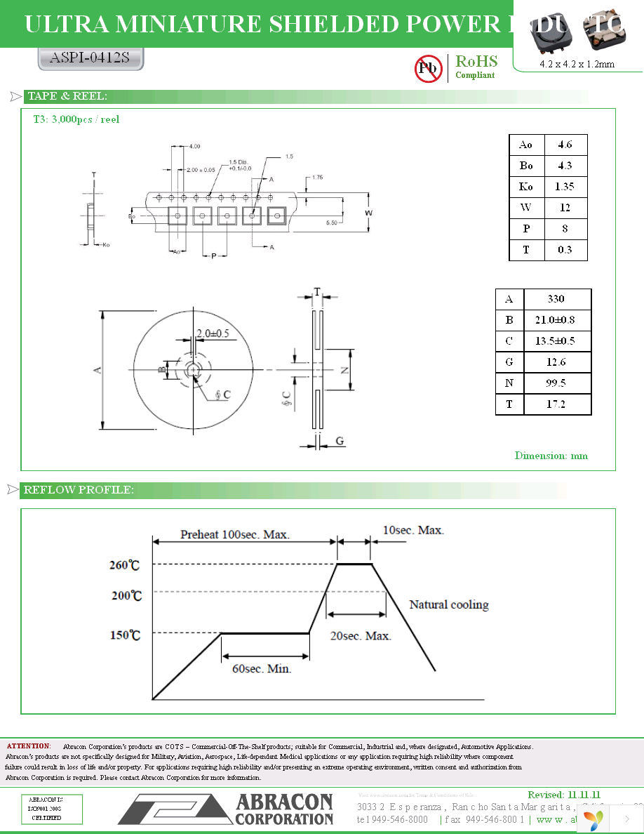 ASPI-0412S-120M-T3 Page 3