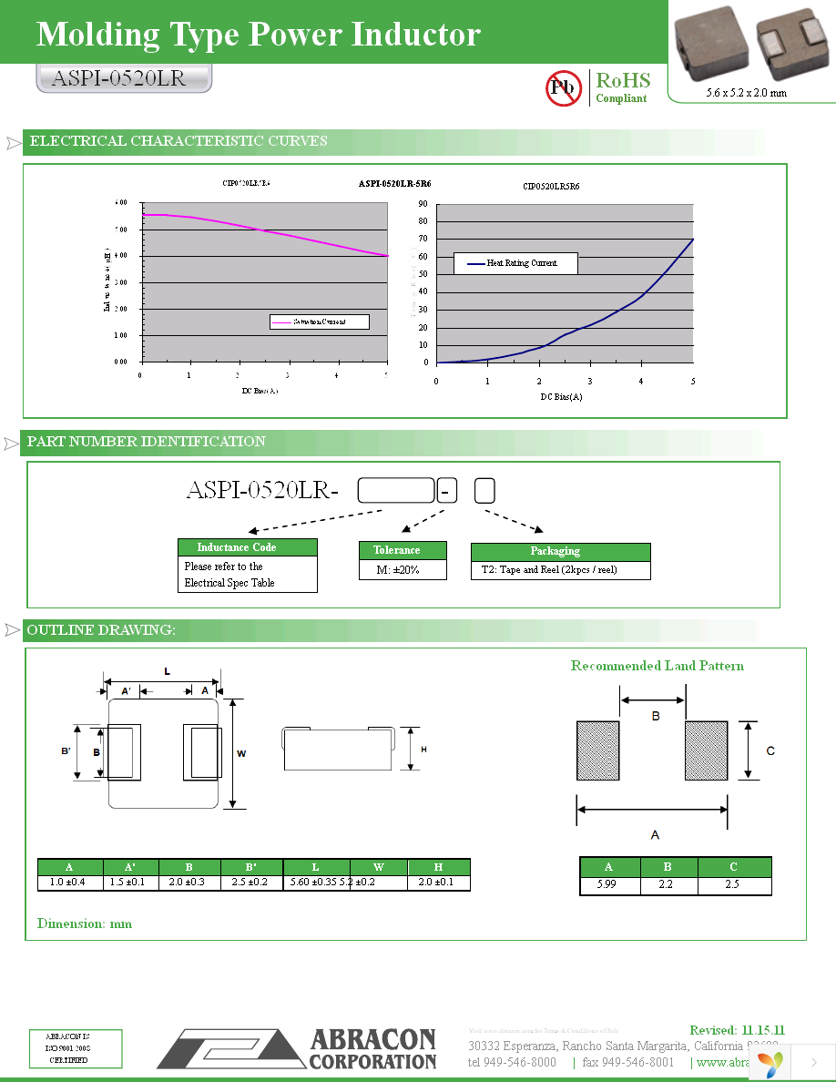 ASPI-0520LR-3R3M-T2 Page 3