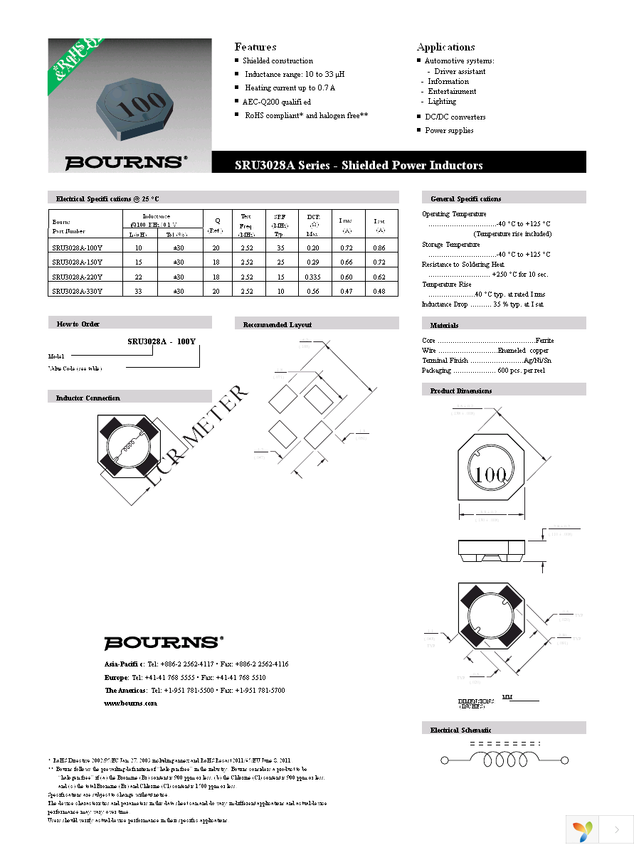 SRU3028A-220Y Page 1