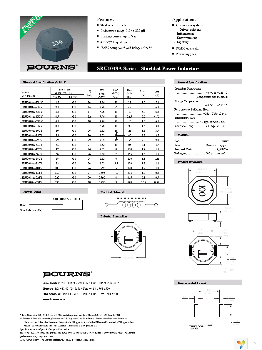 SRU1048A-101Y Page 1