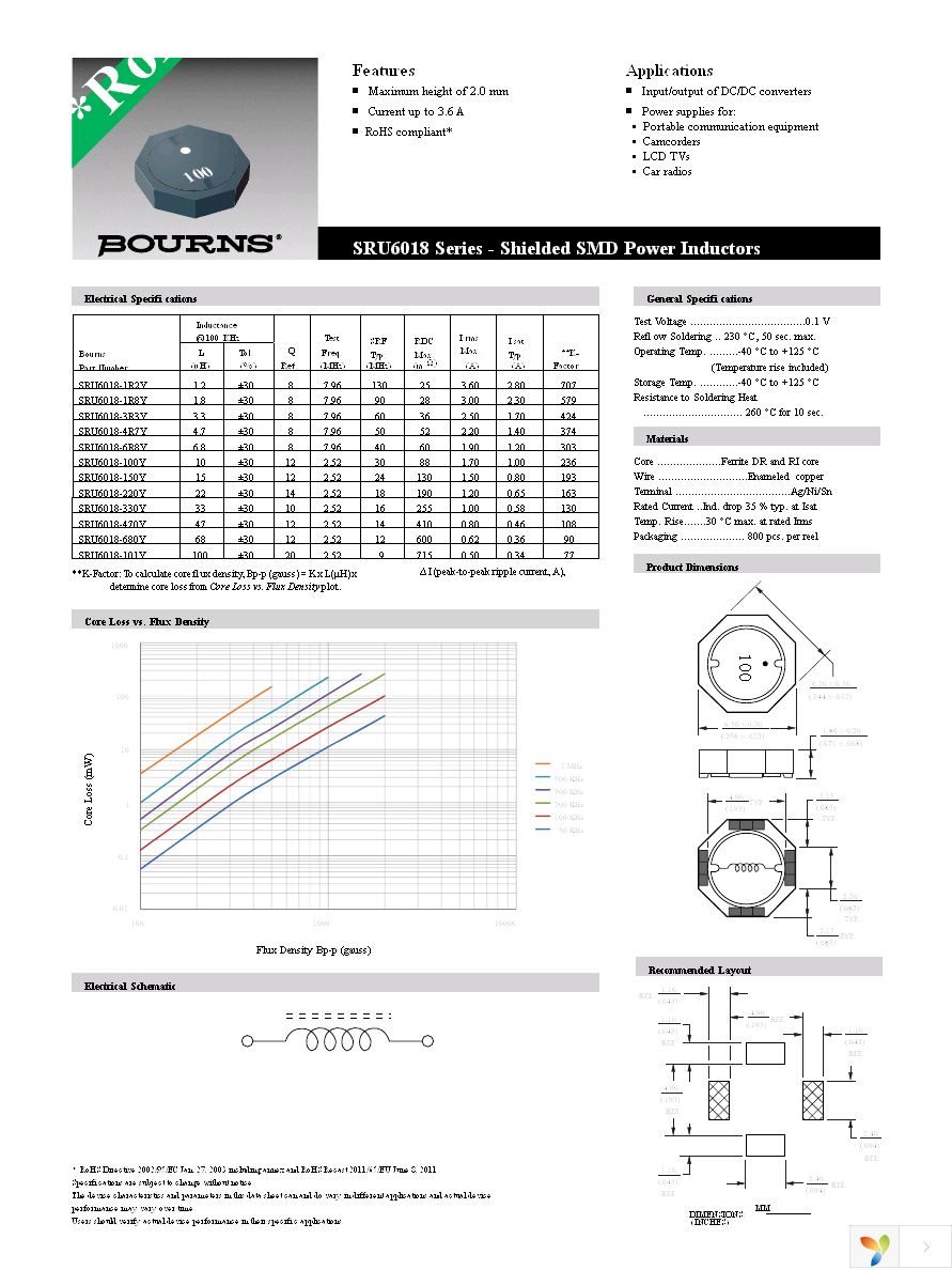 SRU6018-6R8Y Page 1