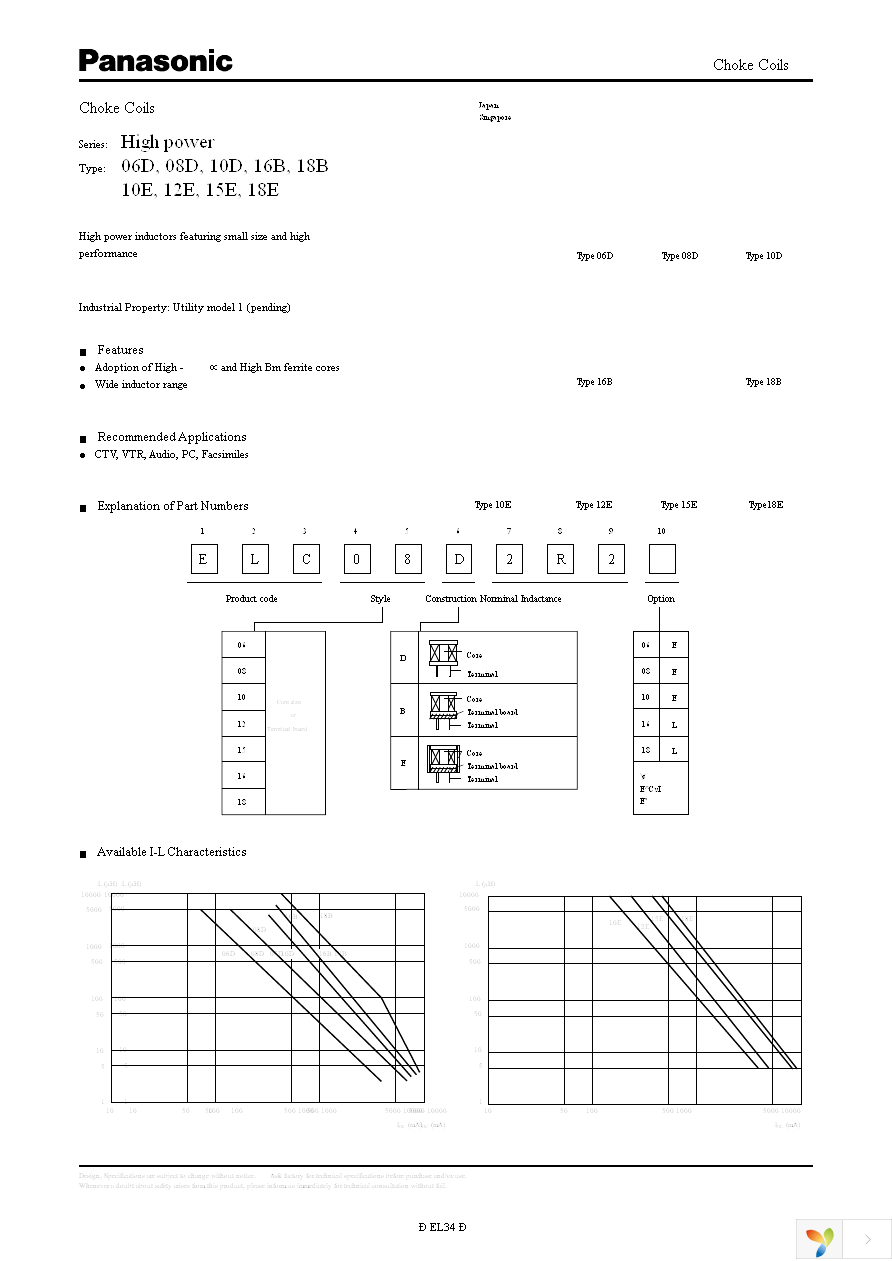 ELC-08D222E Page 1