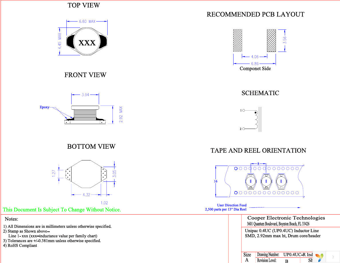 UP0.4UC-2R2-R Page 1