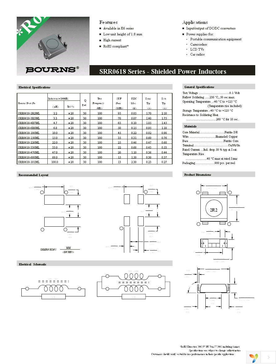 SRR0618-330ML Page 1