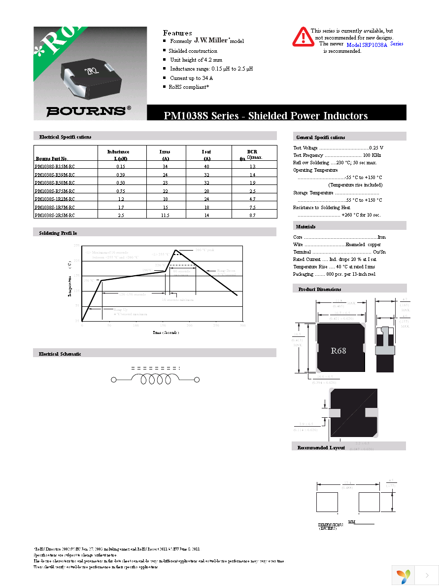 PM1038S-2R5M-RC Page 1