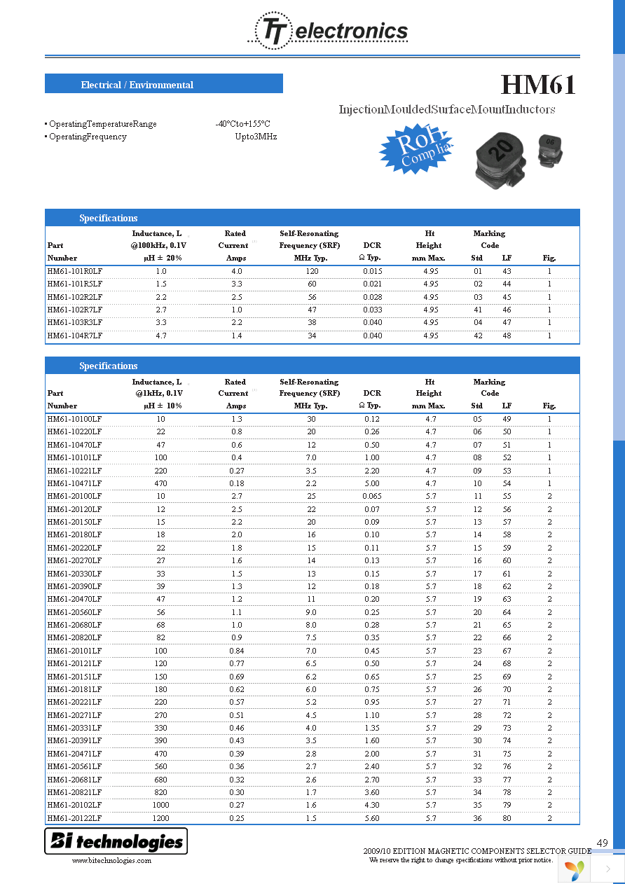 HM61-10471LFTR7 Page 1