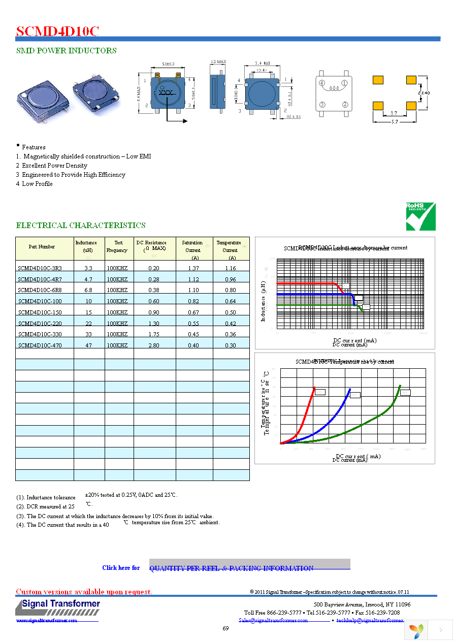 SCMD4D10C-100 Page 1