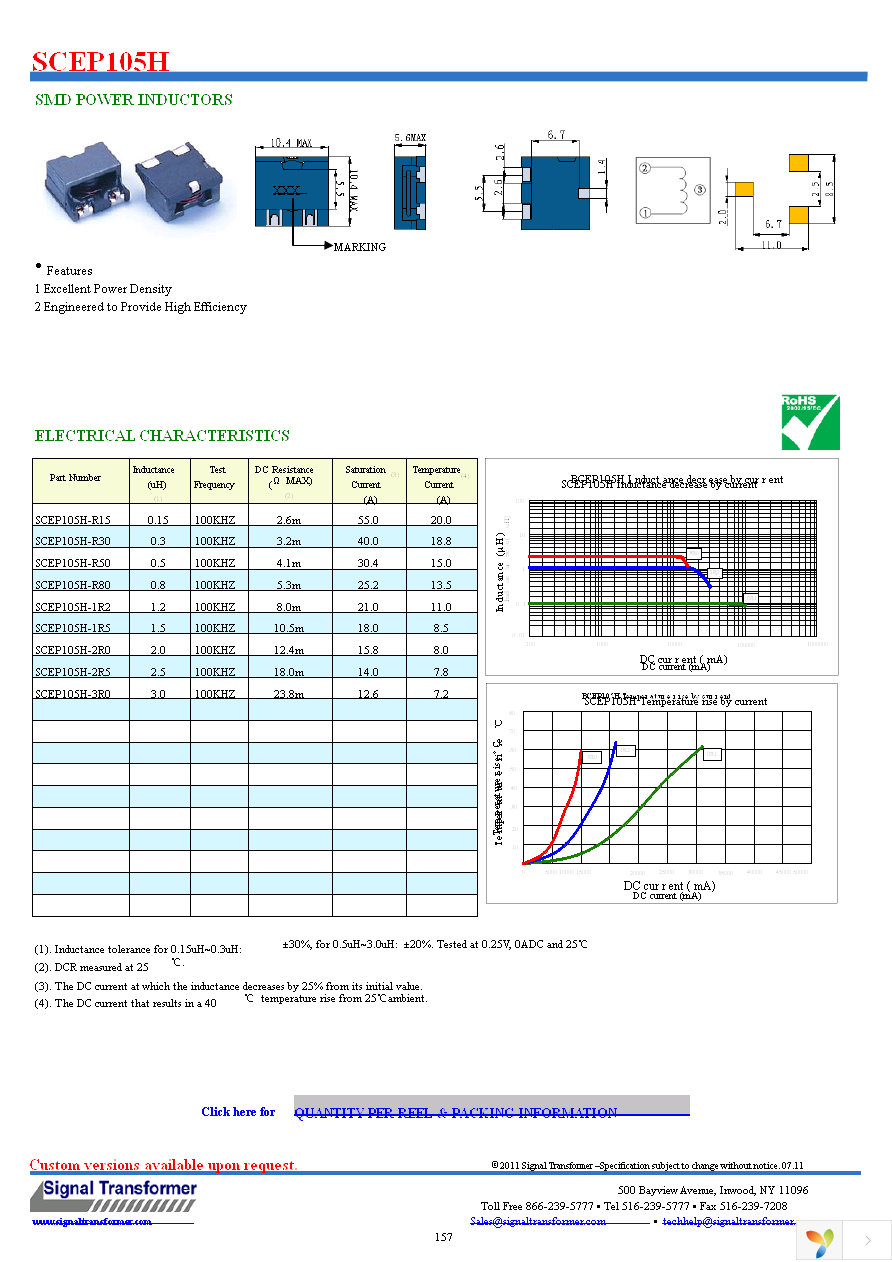 SCEP105H-R50 Page 1