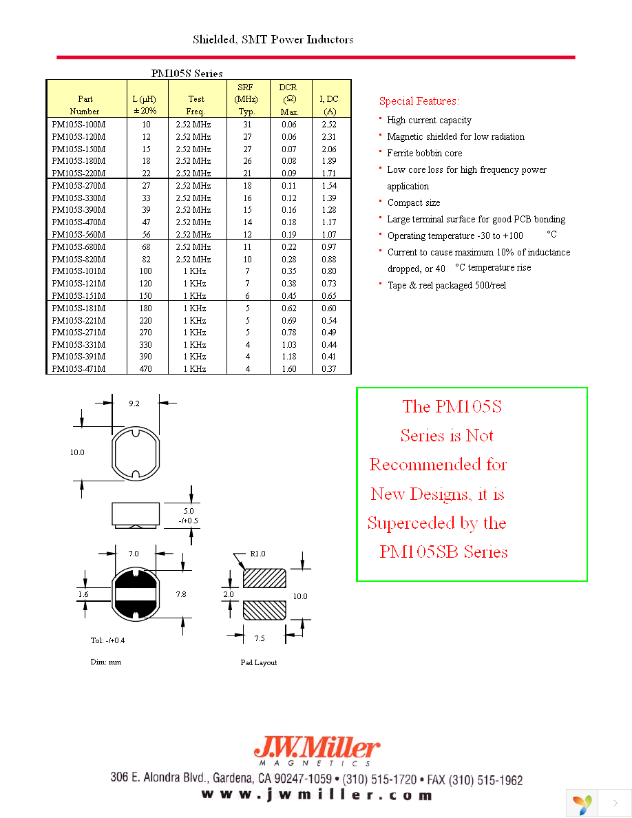 PM105S-100M Page 1