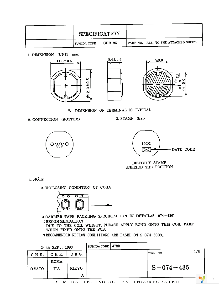 CDR125-390MC Page 1