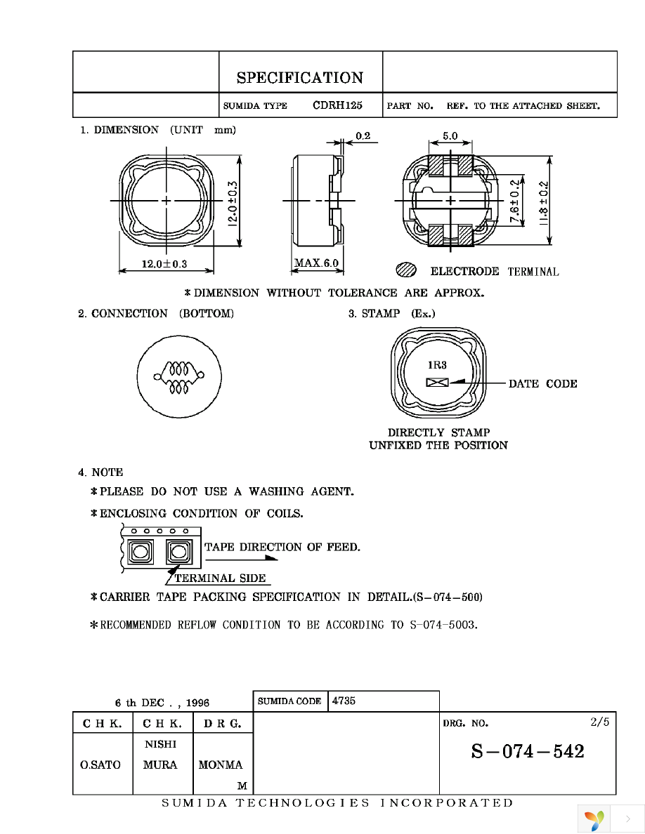 CDRH125-2R1NC Page 1