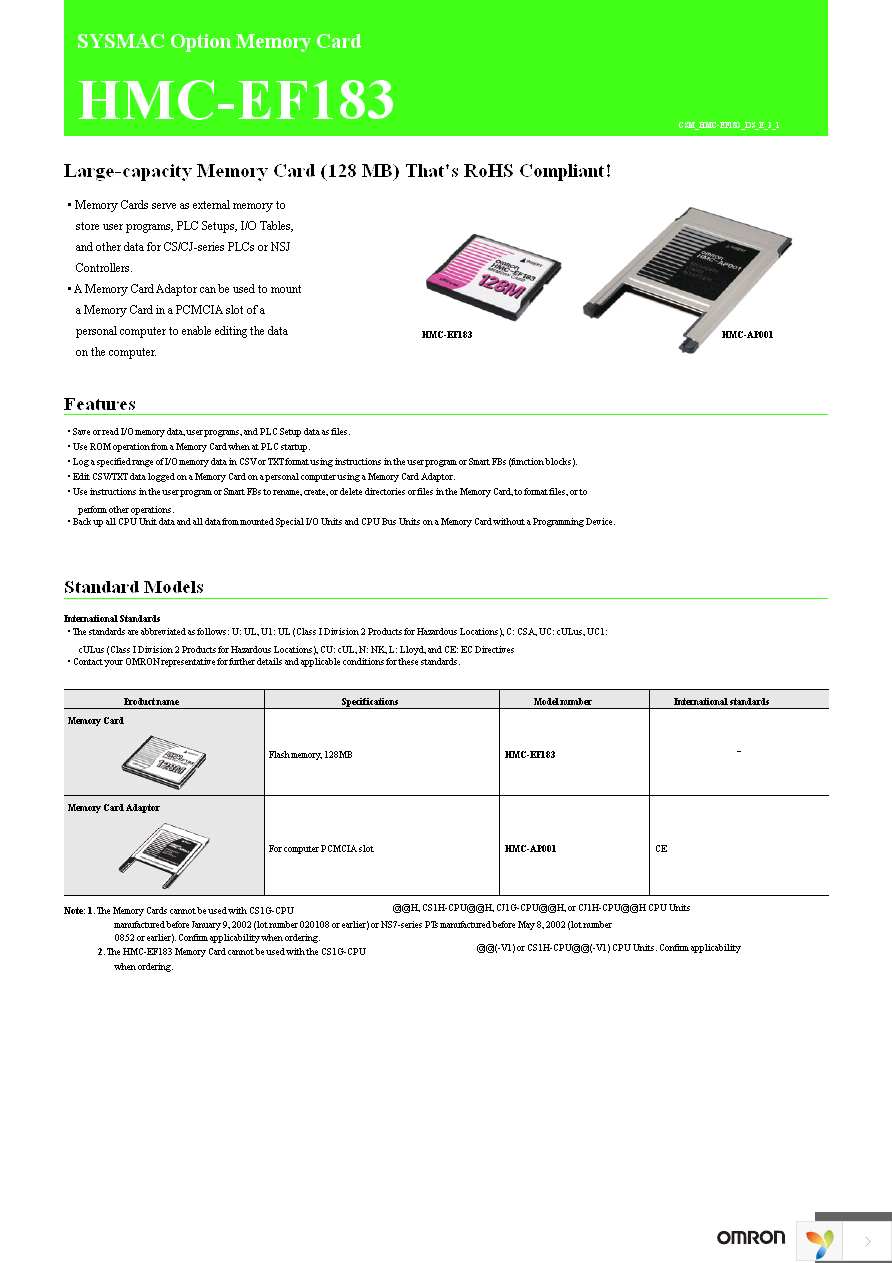 HMC-AP001 Page 1