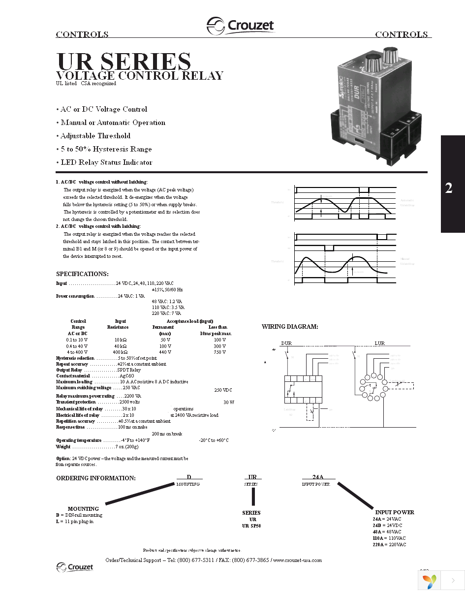 DUR110A Page 1