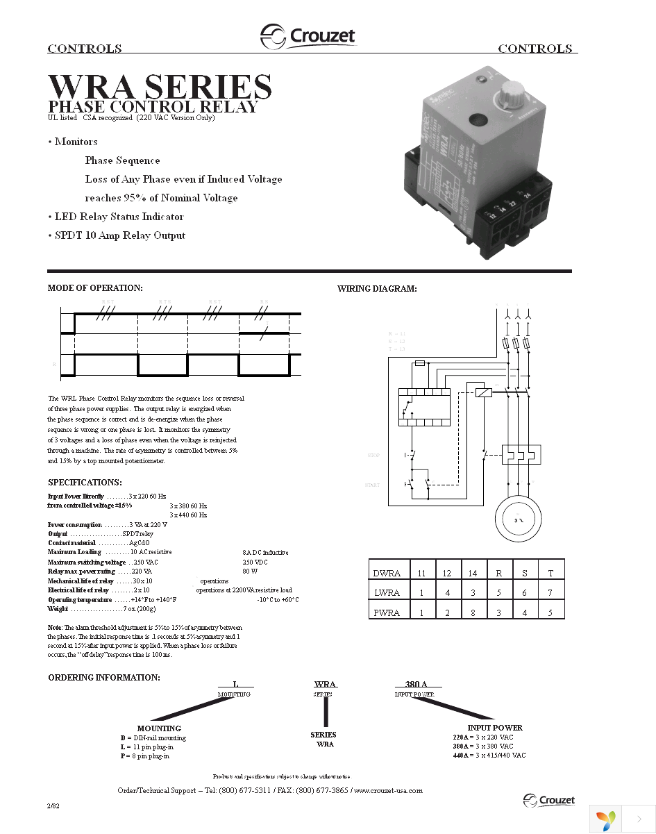 PWRS440A Page 2